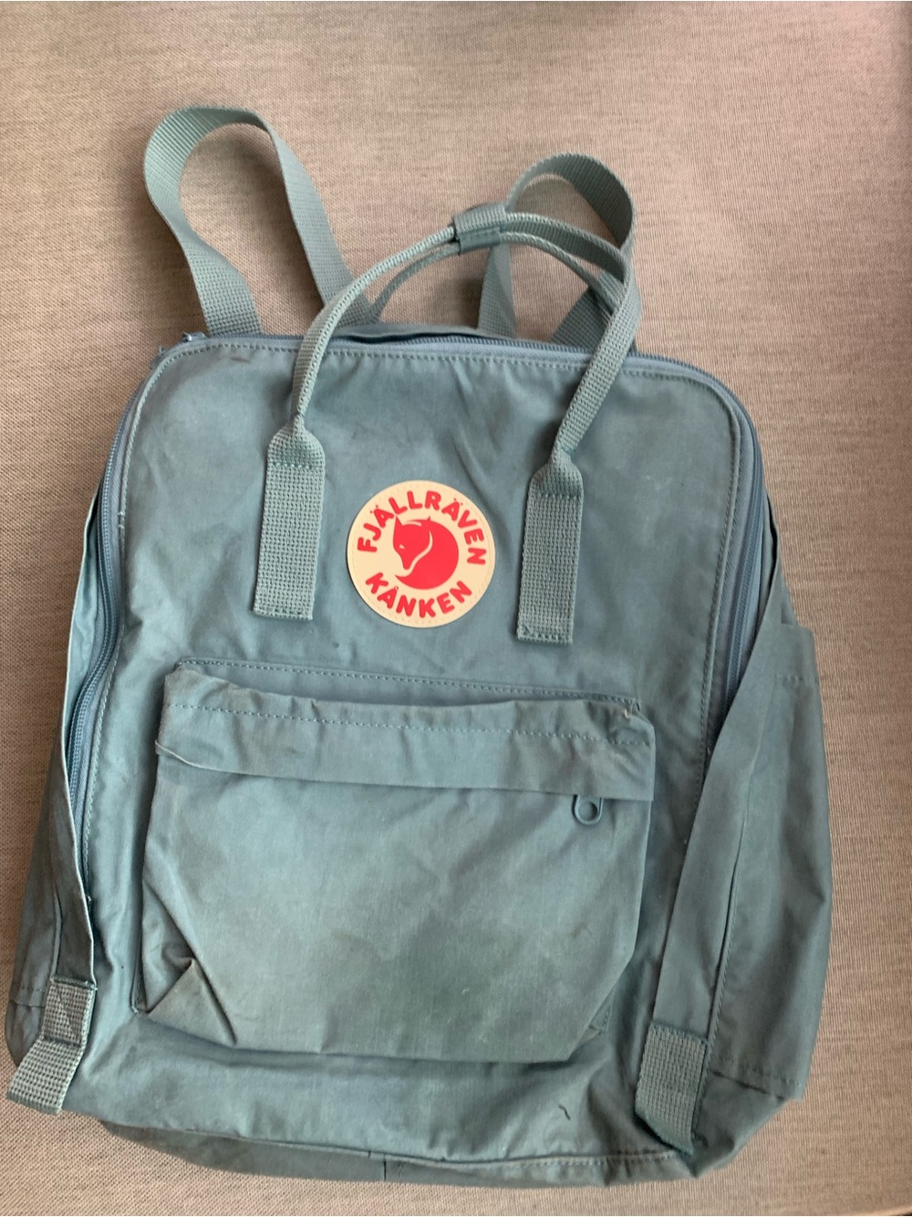 Fjällräven Kånken Backpack in Dusty Blue